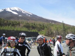 Mt.富士ヒルクライム 下山の用意をしたClimbライダー