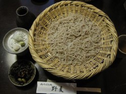 野麦　ざるそば大盛り
