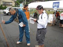 ツールド・美ヶ原 自転車レース 受付