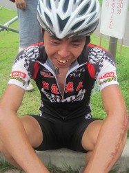 １時間耐久終了した山さん
