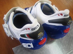 SIDI GENIUS 6.6 CARBON LITE white/blue ③