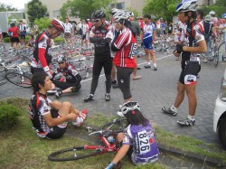 けいはんなサイクルロードレース準備が整ったClimbライダー