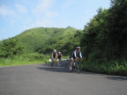 メディオフォンド津黒ステージ 快走するClimbライダー