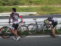 バイクの準備完了