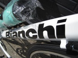 Bianchi vianirone7 ダウンチューブ デカール