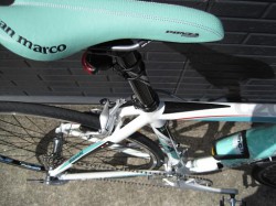 Bianchi vianirone7 ALU シートピラーからシートチューブ