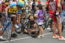 CATEYE cup2010秋季Ｒｉｔｓクリテリウム準備ができたClimbライダー