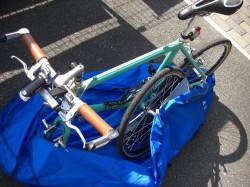 ミニベロ　Bianchi Mini Velo 輪行