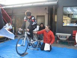 ＫＵＲＯさん氏による講習会　自転車で必要な筋肉