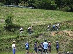 ひるぜんサイクルMTB大会　エキスパート スタート前