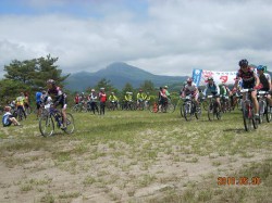 ひるぜんMTB大会 ケンさん＆クロさん