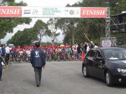 全国ジュニア自転車競技大会 ３．４年生スタート