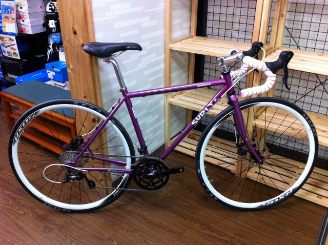 Surly Straggler かわいいクロモリロード Climbオリジナル完成車できました Climb