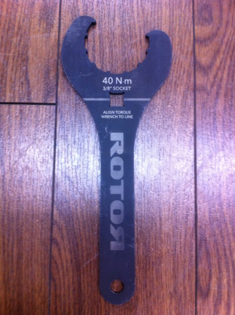 30mmアクスルクランク使用時にお使いください！ROTOR BSA30