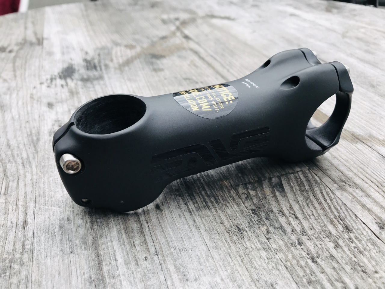 ENVE カーボンステム取り付けしました！ - Climb cycle sports