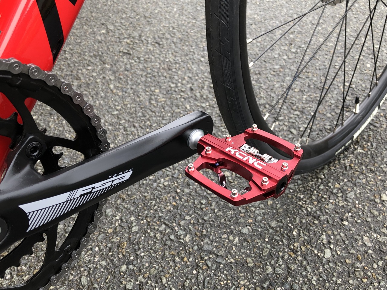 ビンディングペダル取り付け！ | Climb cycle sports