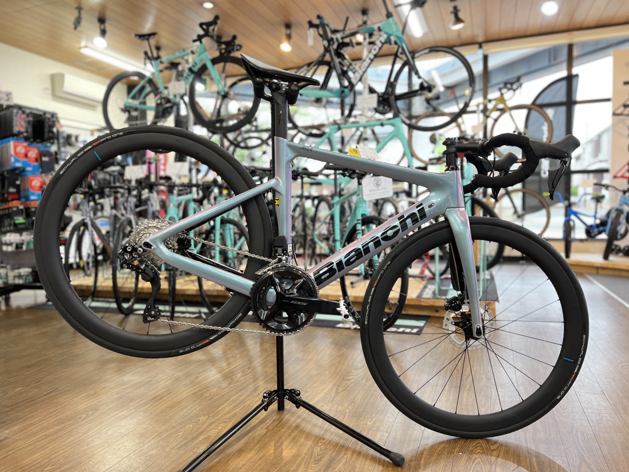 Bianchi ARIA DISC納車！From Tさま | Climb cycle sports