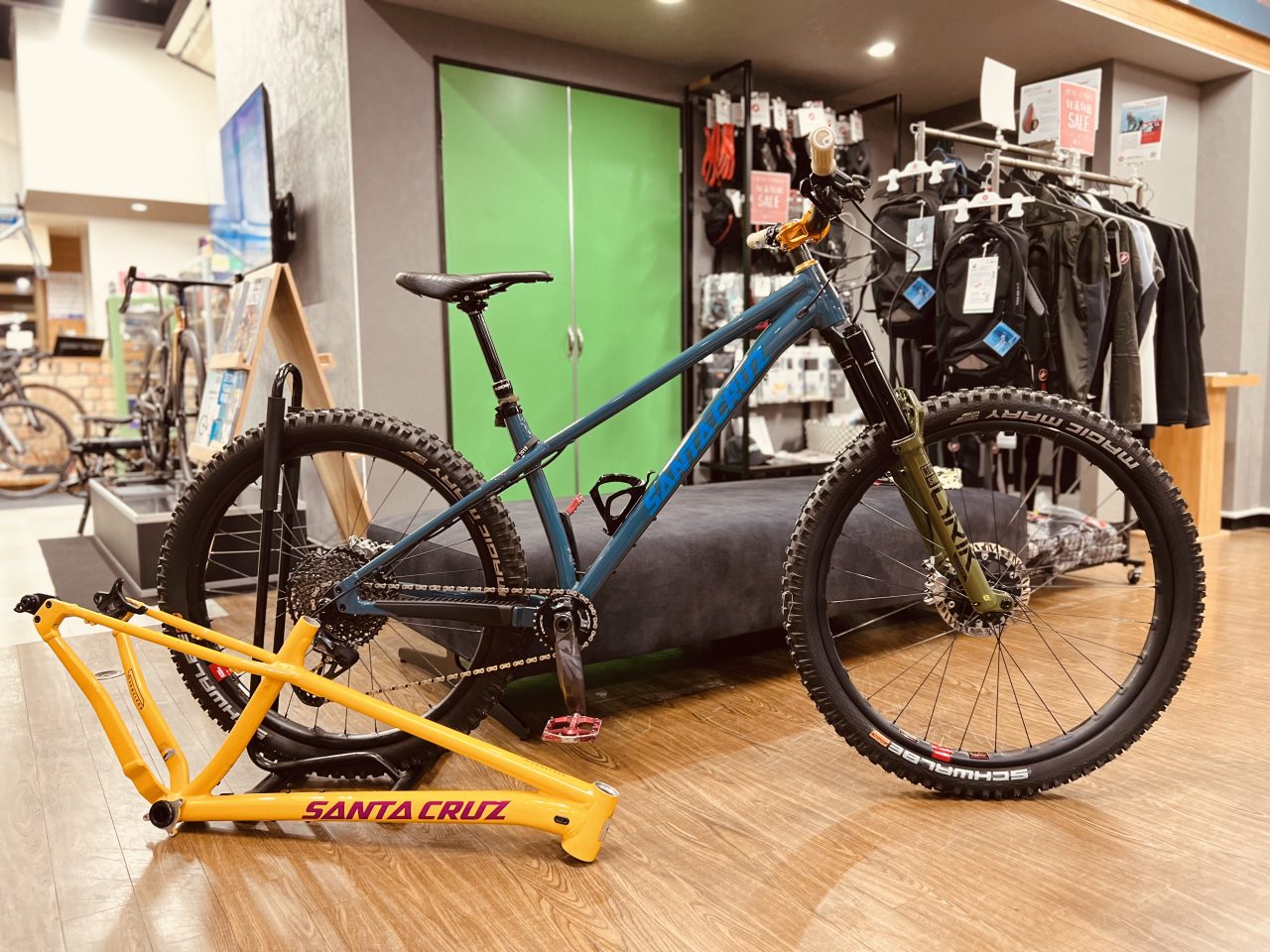 美品　chameleon8 サンタクルズ　MTB ハードテイル　フレーム Santa Cruz CHAMELEON8フレーム交換！ | Climb cycle sports