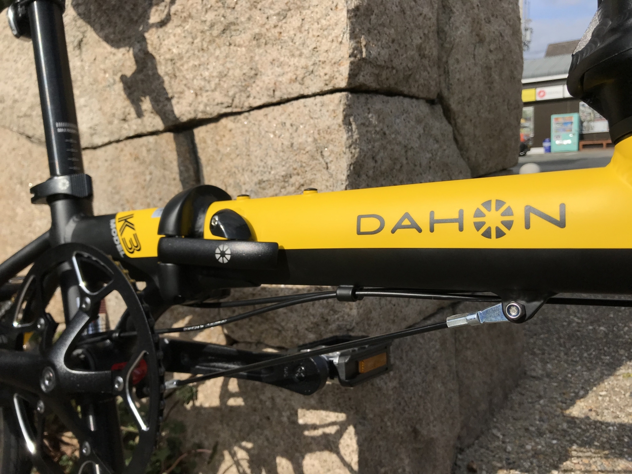 DAHON K3 黄色・黒 DAHON K3 限定カラー イエロー/ブラック – サイク