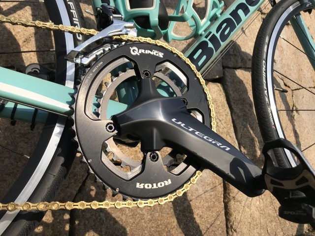 SHIMANOクランクにROTOR Q-RING取り付けしました。 | Climb cycle sports