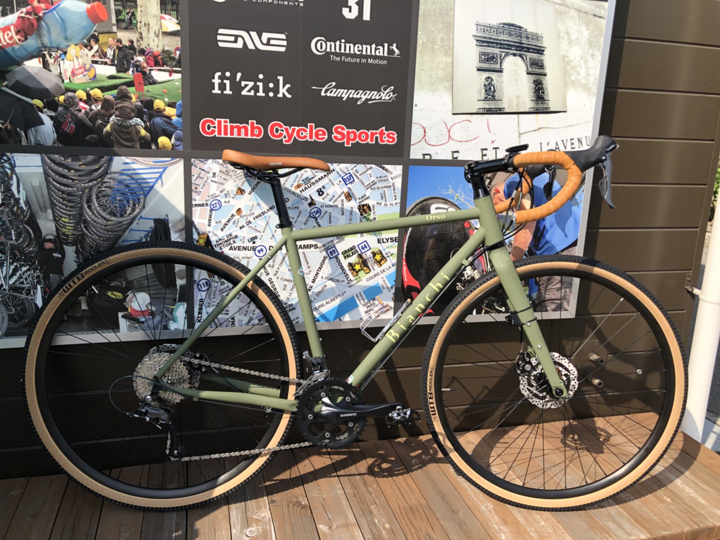 Bianchi ORSO グラベルロード納車！From Kさま - Climb cycle sports