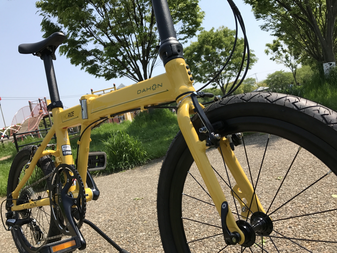 Dahon Horize 2017 シトロエンイエロー 2017 DAHON Horize 【橋輪Blog】 : 橋輪