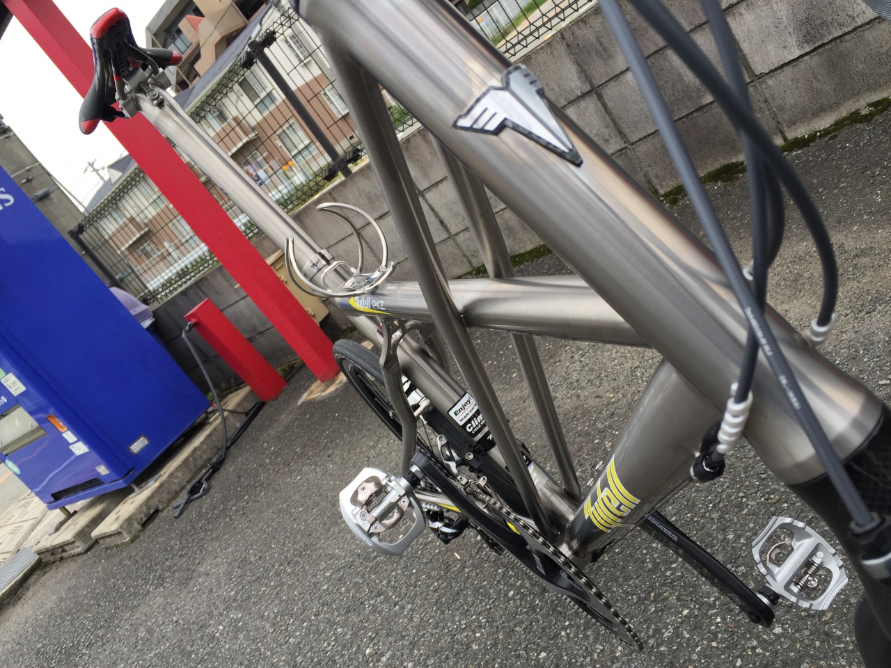 チタンミニベロ！TYRELL PKZ デュラエース 納車…from Hさま